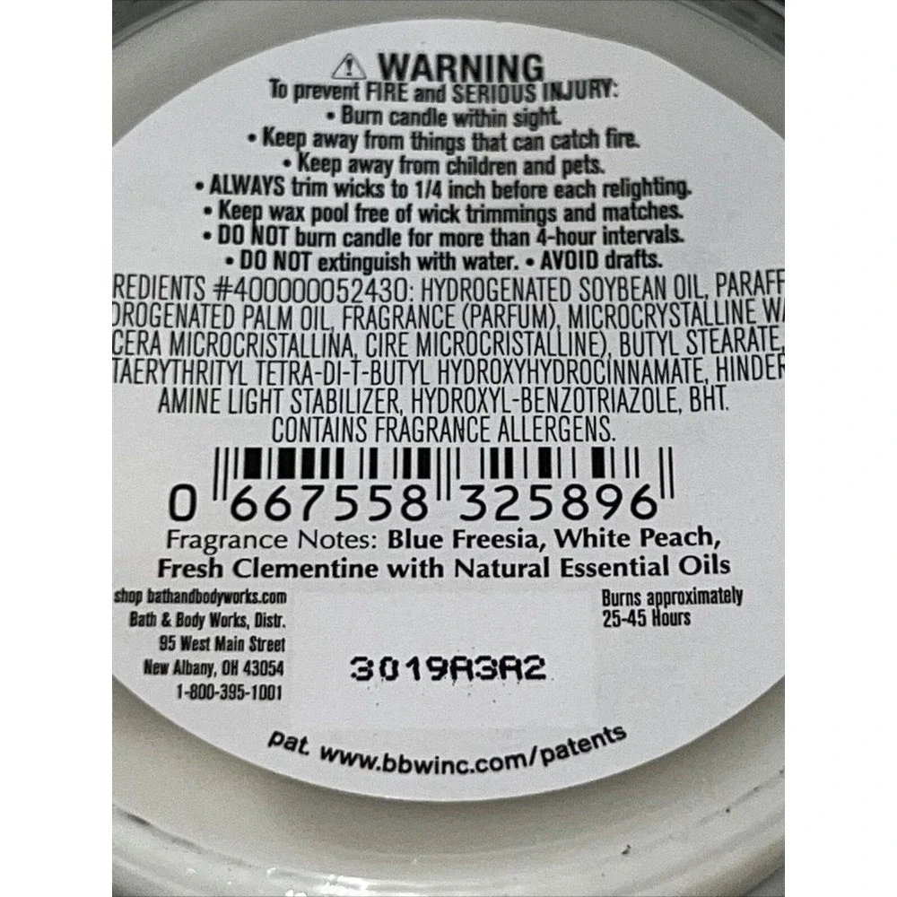 Bath & Body Works Gingham 7oz Scented Mason Jar Candle Set You Are Loved 2-Pack